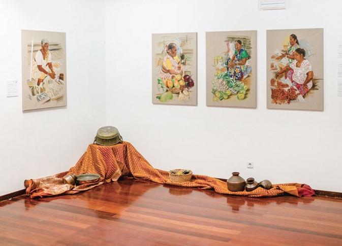 Goan origin Portuguese artist recreates Goan memories on canvas in Lisbon