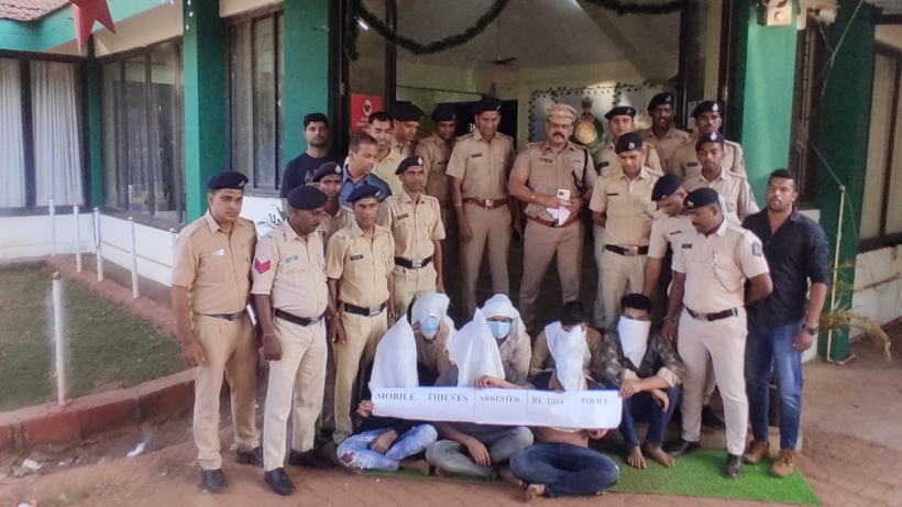 Anjuna Police Successfully Busts Interstate Gang of Mobile Phone Thieves During Sunburn Festival