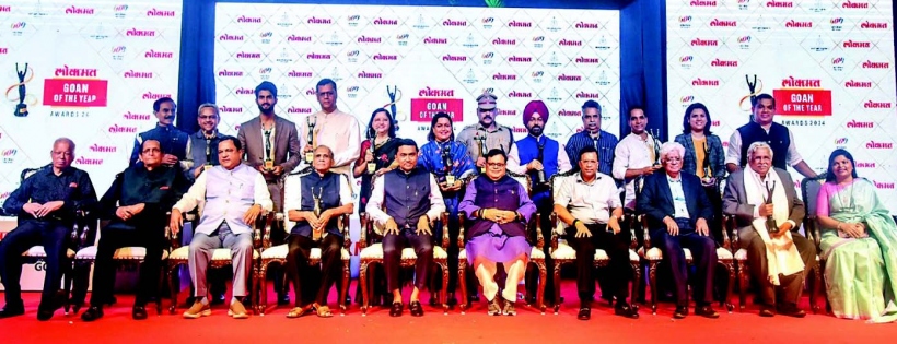 Herald MD Raul Fernandes conferred Lokmat Goan of the Year award