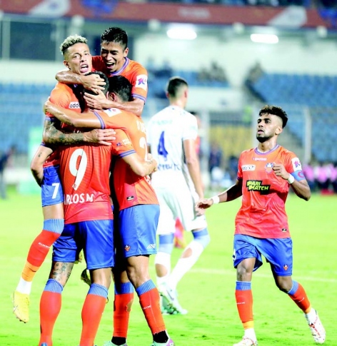 FC Goa keep 2nd place finish hopes alive 