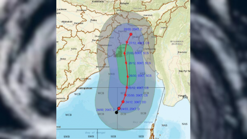 Depression in central Bay of Bengal expected to intensify into severe cyclonic storm 'Remal'