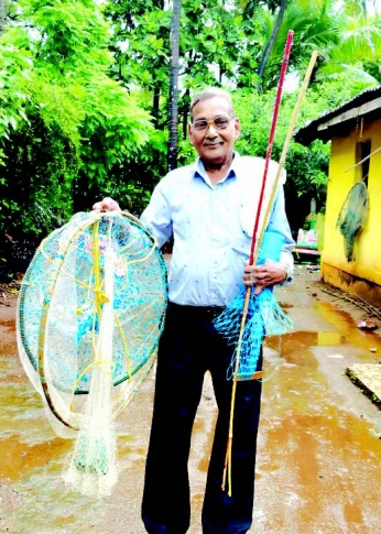 Sashikant Bandodkar’s passion for weaving keeps Goa’s fishing heritage alive