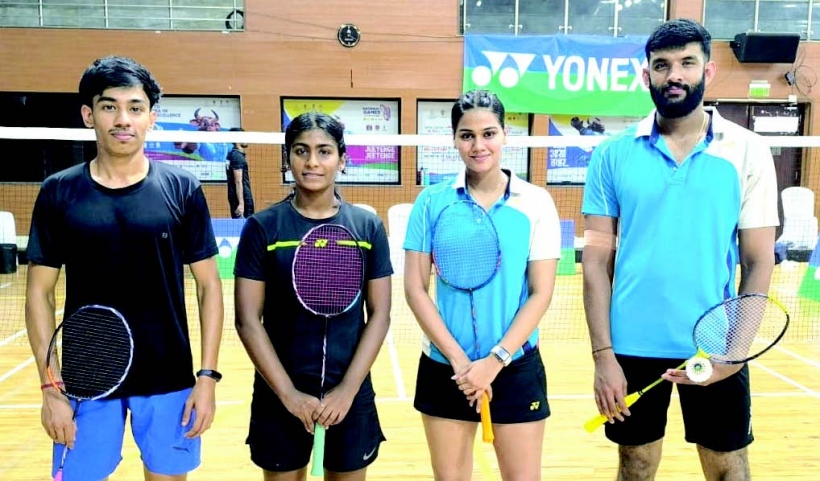 Tejan-Lydia to face Arunesh-Sufiya in mixed doubles final