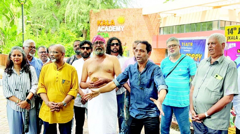 Goan artistes forced to undertake the craft of activism to save their beloved Kala Academy