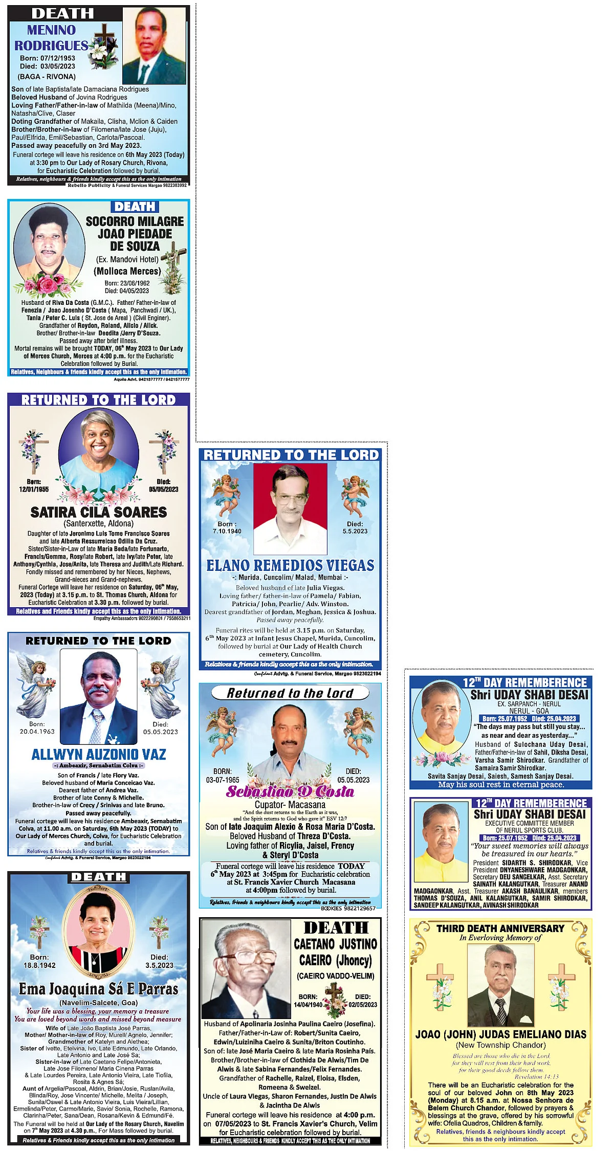 heraldgoa import uploads obituary 18176 Orbituries23May